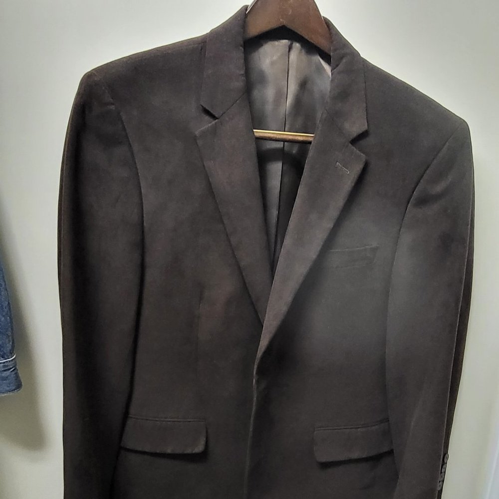 Andrew Fezza - Velour - Men's Sport Coat - Brown